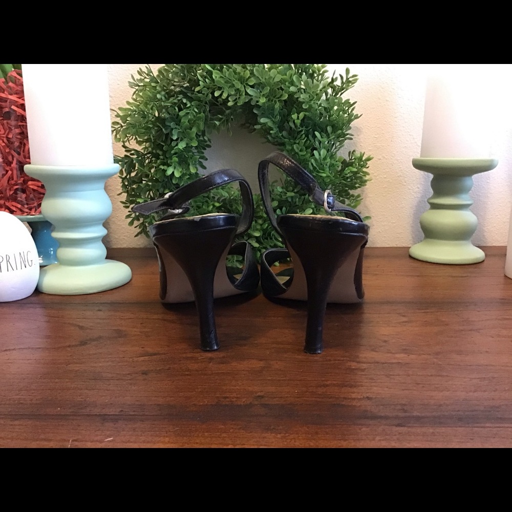 Nine West “BANKHEAD” slingback heels size 9 - Picture 5 of 8